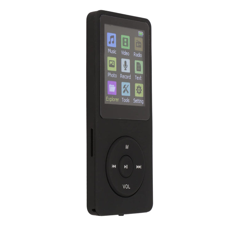 MP3-MP4-Player für, Unterstützt TF-Karte, Schlanker 1,8-Zoll-LCD-MP3-MP4-Player, Media-Musik-Player