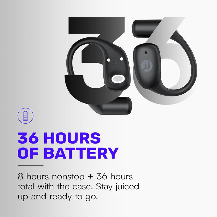 Raycon Essential Open Earbuds - True Wireless Open Ear Bluetooth 6.0 Kopfhörer, ultraleicht, Komfort