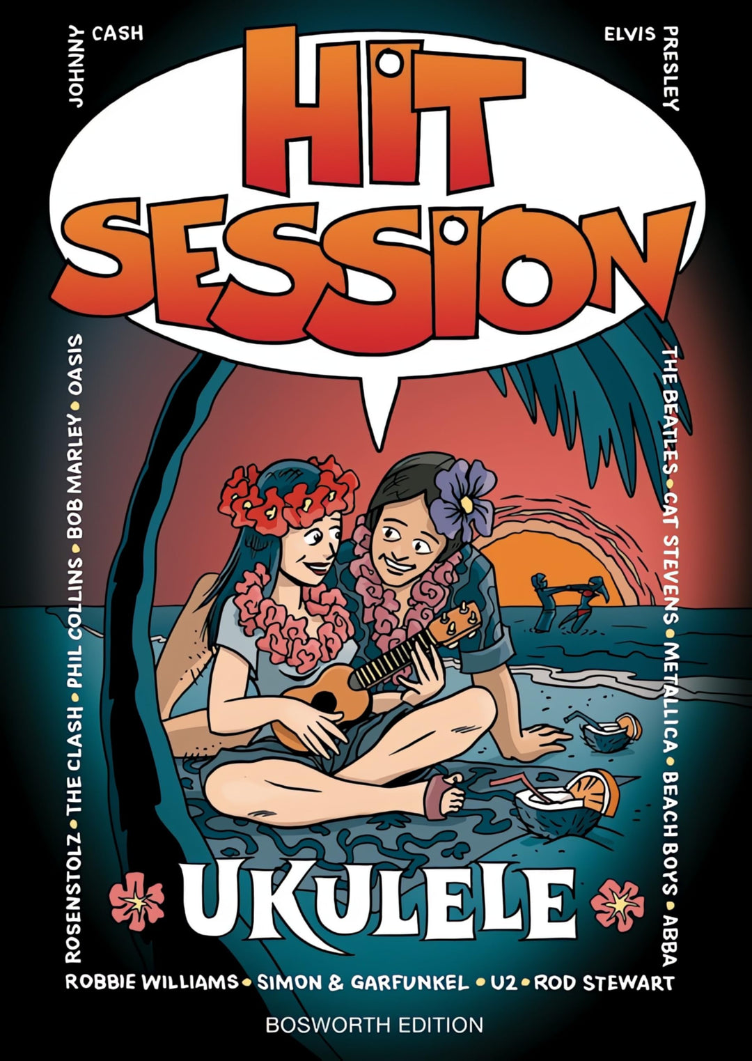 Hit Session Ukulele (Melodielinie, Text & Akkorde): Songbook für Ukulele, Taschenbuch