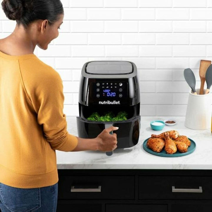 nutribullet Heissluftfritteuse 7L XXL-Luftfritteuse mit grosser Auswahl an Kochmodi, digitaler LED-T