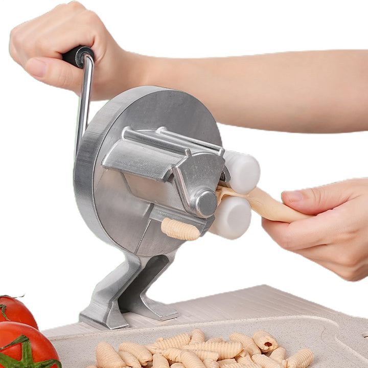 Nudelpressmaschine, Manuelle Nudelmaschine Tragbare Makkaroni Maker Maschine Spaghetti Pastamaker Fü