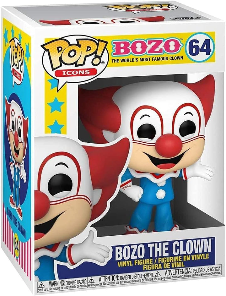 Funko Pop! Icons: Bozo The Clown - Vinyl-Sammelfigur - Geschenkidee - Offizielle Handelswaren - Spie
