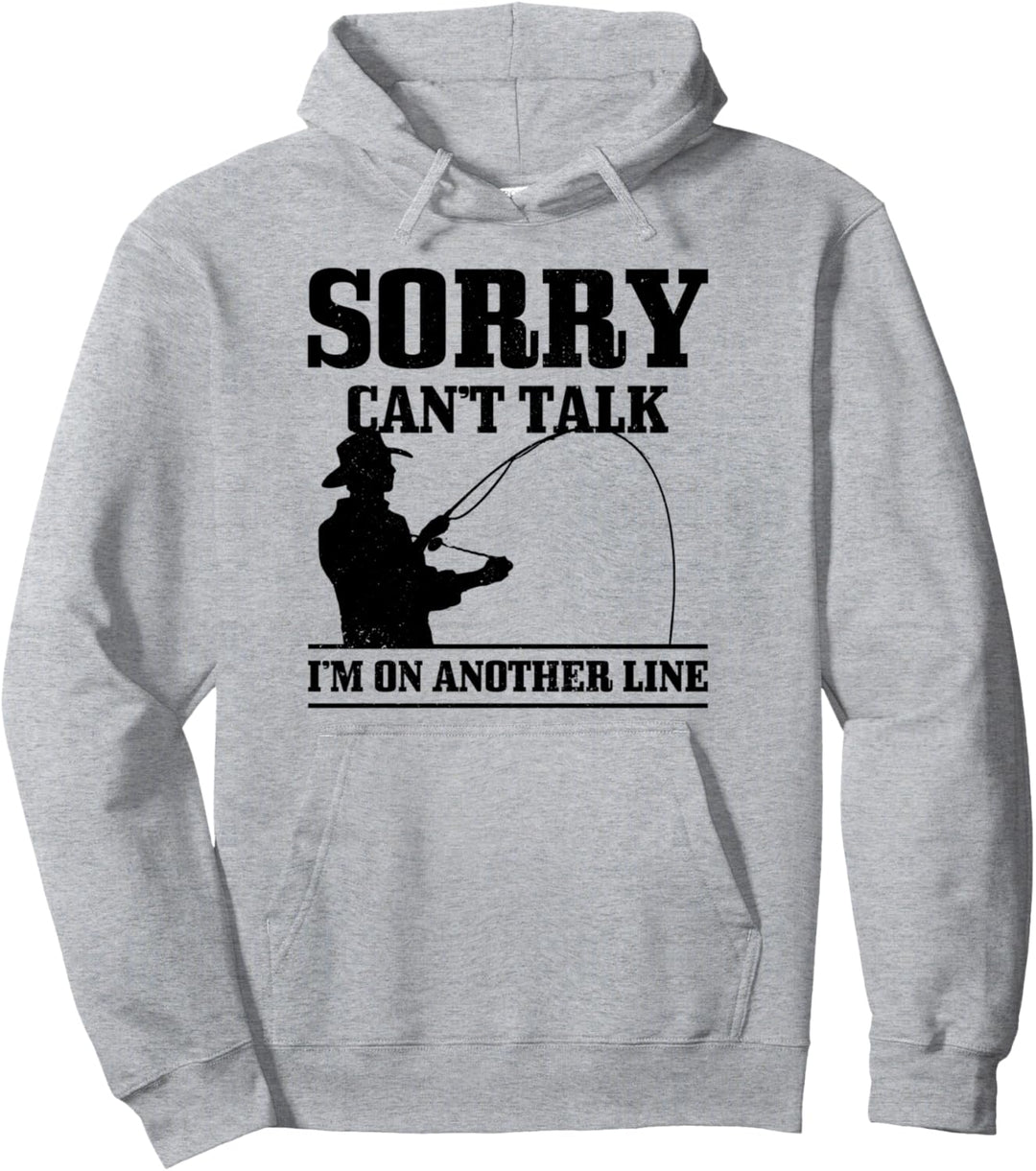 Angler Geschenk Spruch Angeln Lustig Pullover Hoodie