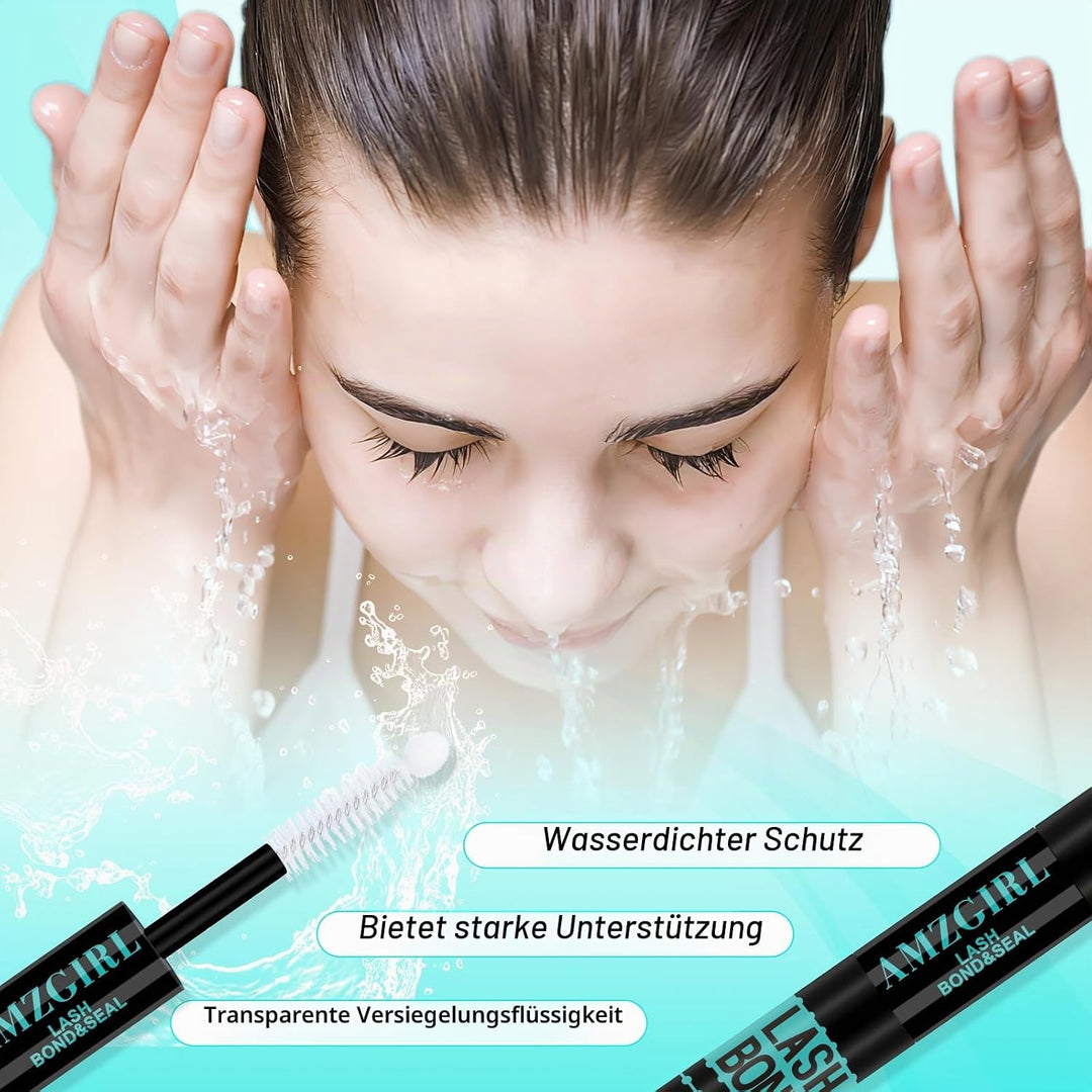 Lash Bond und Seal und Remover Kit Cluster Wimpern Kleber Entferner Wasserdicht DIY Wimpern Verlänge