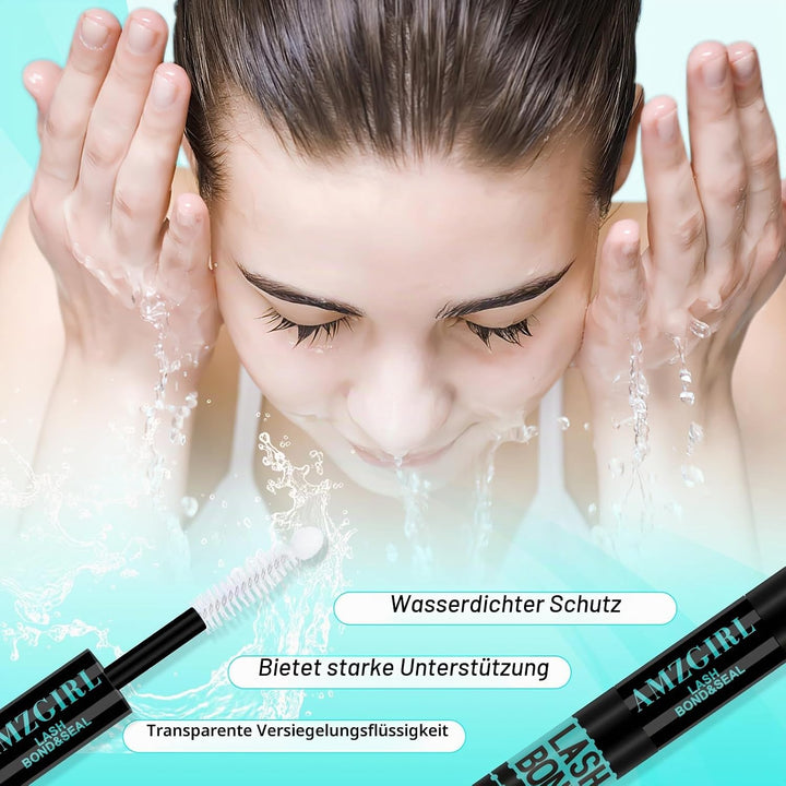 Lash Bond und Seal und Remover Kit Cluster Wimpern Kleber Entferner Wasserdicht DIY Wimpern Verlänge