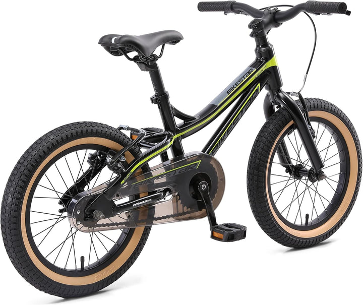 BIKESTAR Kinder Fahrrad Aluminium Mountainbike mit V-Bremse für Mädchen und Jungen ab 4-5 Jahre | 16