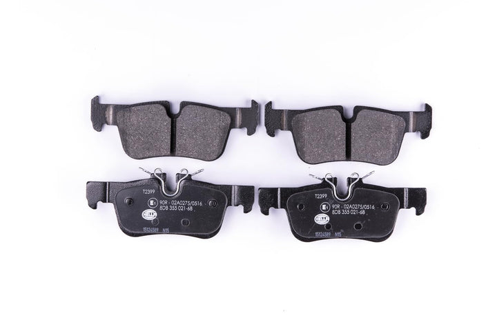 HELLA PAGID 8DB 355 021-681 Bremsbelagsatz - T2399 - Dicke/Stärke: 16.2mm - Bremssystem: Teves - für