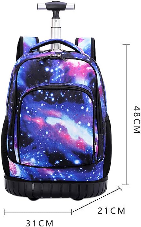 CONPHERON Trolley Rucksack Schulrucksack Schüler Multifunktionaler Rucksack Schultaschen Koffer Lapt