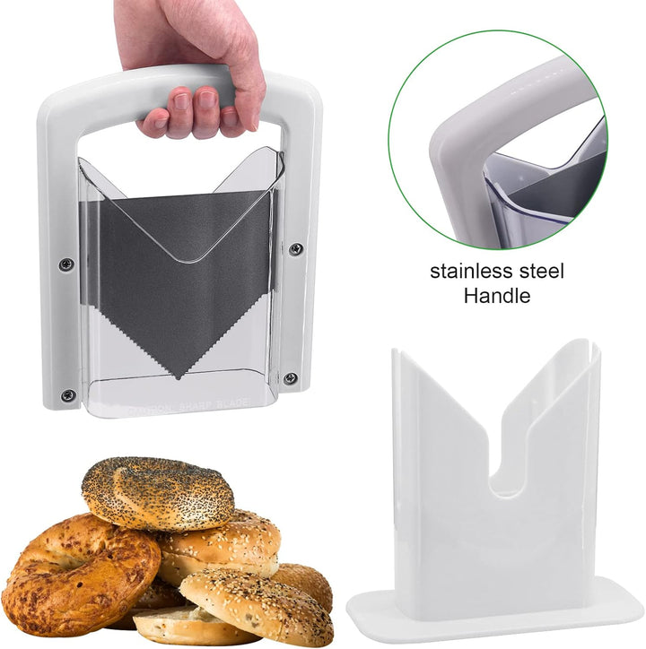 Bagel Guillotine Slicer Haushaltsbagelschneider Bagel Präzisionsschneider Bagel Cutter Schneiden Hil