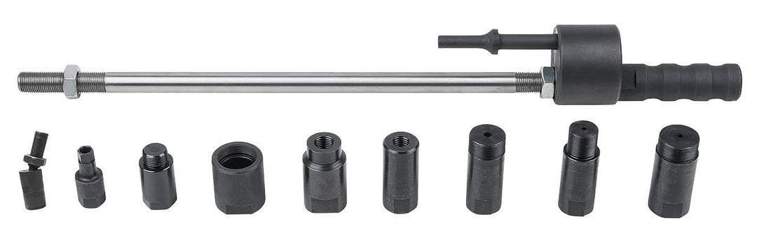 KS Tools 152.1450 Druckluft-Meissel-Injektoren-Auszieh-Satz, 10-tlg.