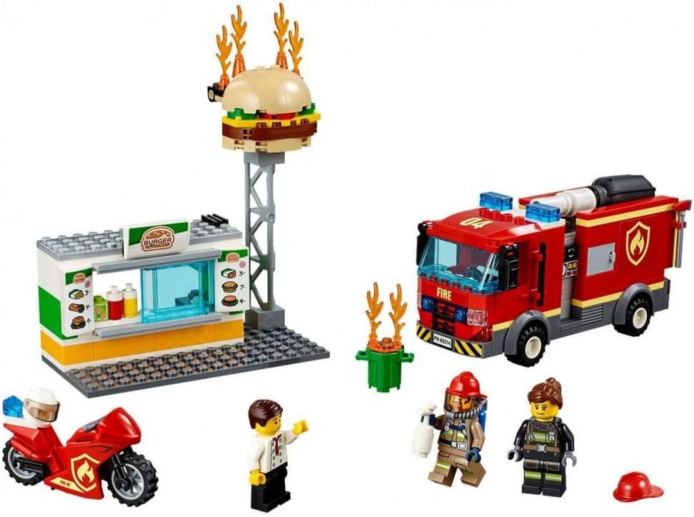 LEGO City Feuerwehreinsatz im Burger-Restaurant 60214 (327 Teile) - 2019