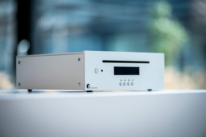 Pro-Ject CD Box DS3, High End CD Player mit True Red Book Wiedergabe und Analog-und Digitalausgängen