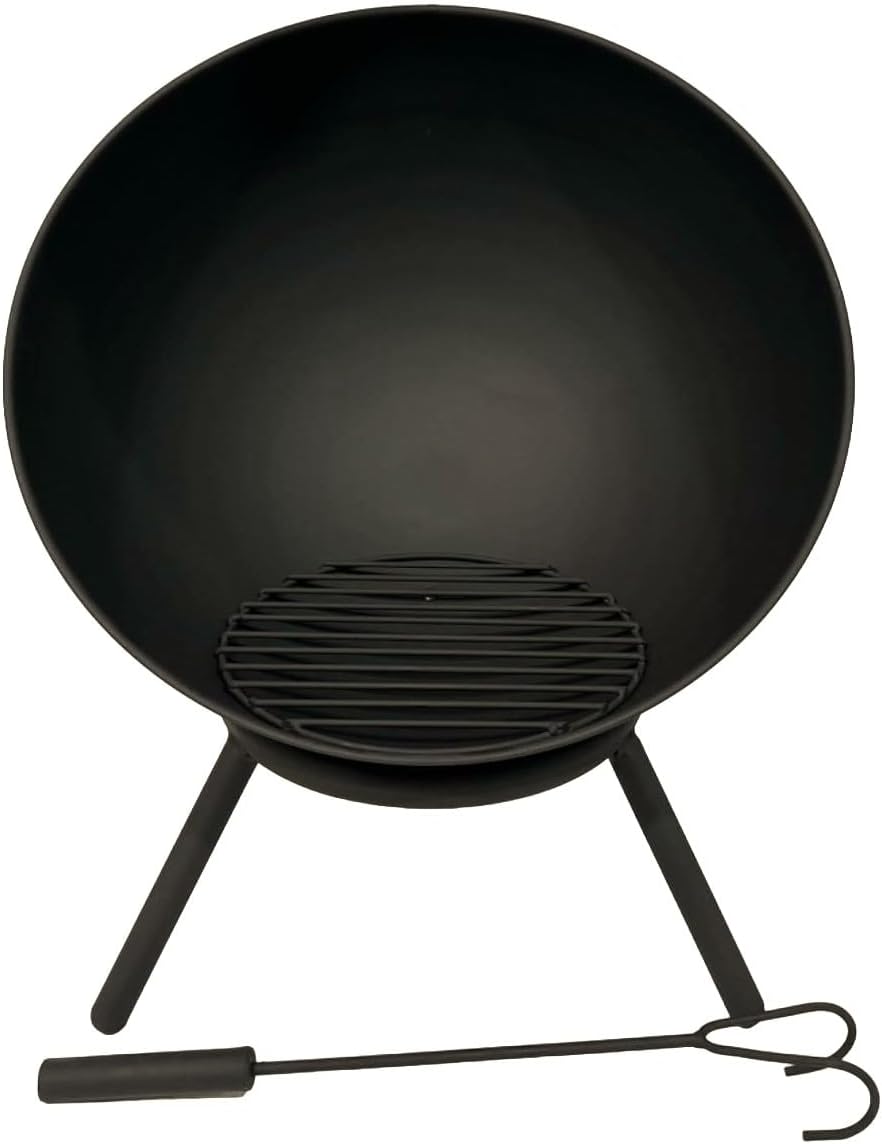 Jet-Line® | Feuerschale NAVARO | Outdoor | Feuerstelle Garten | Terrasse | 60 cm geneigt oder Horizo