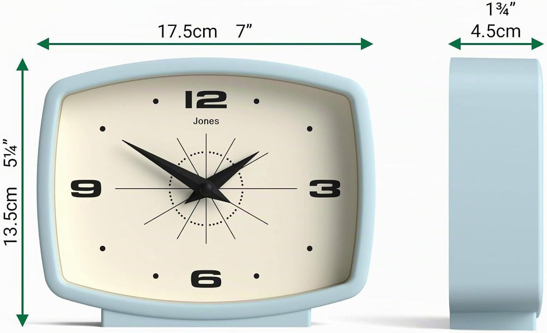 JONES CLOCKS® Schreibtischuhr &