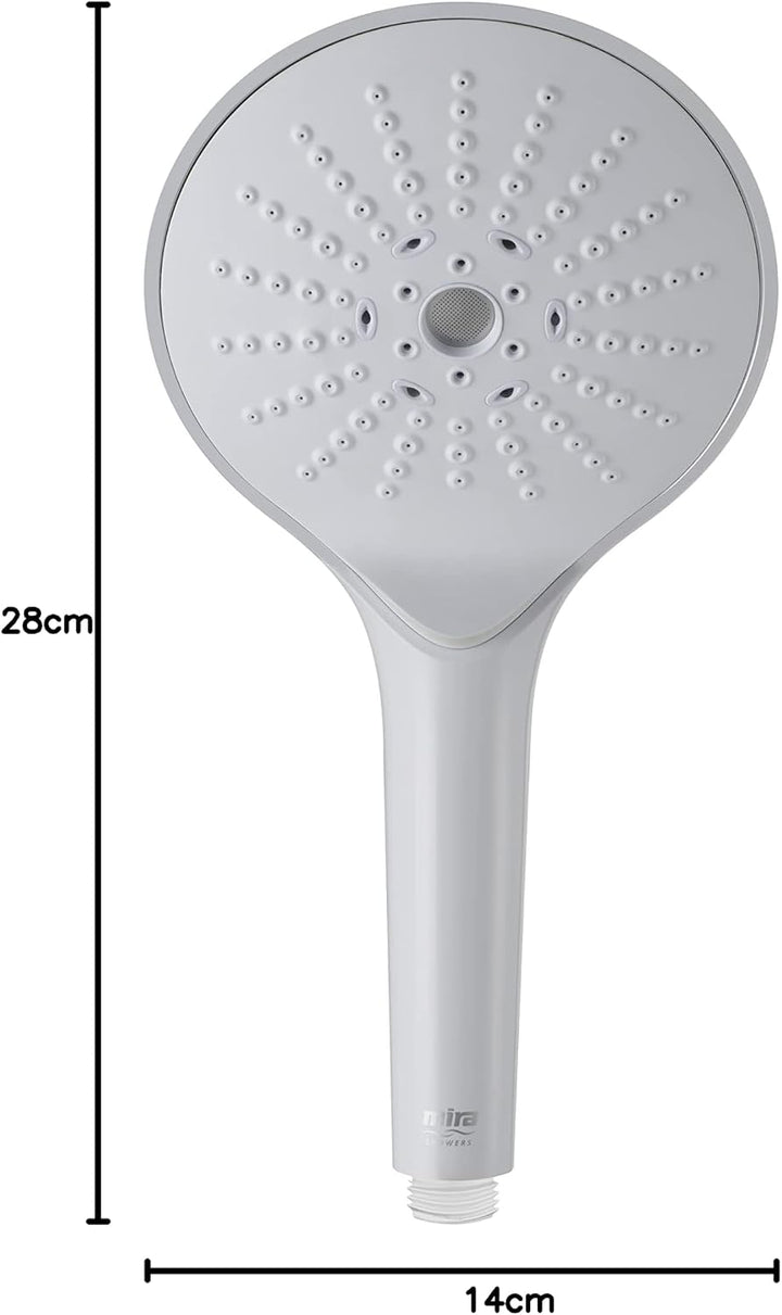 Mira 2.1605.262 Schalter Duschkopf, Weiss – (1), Weiss