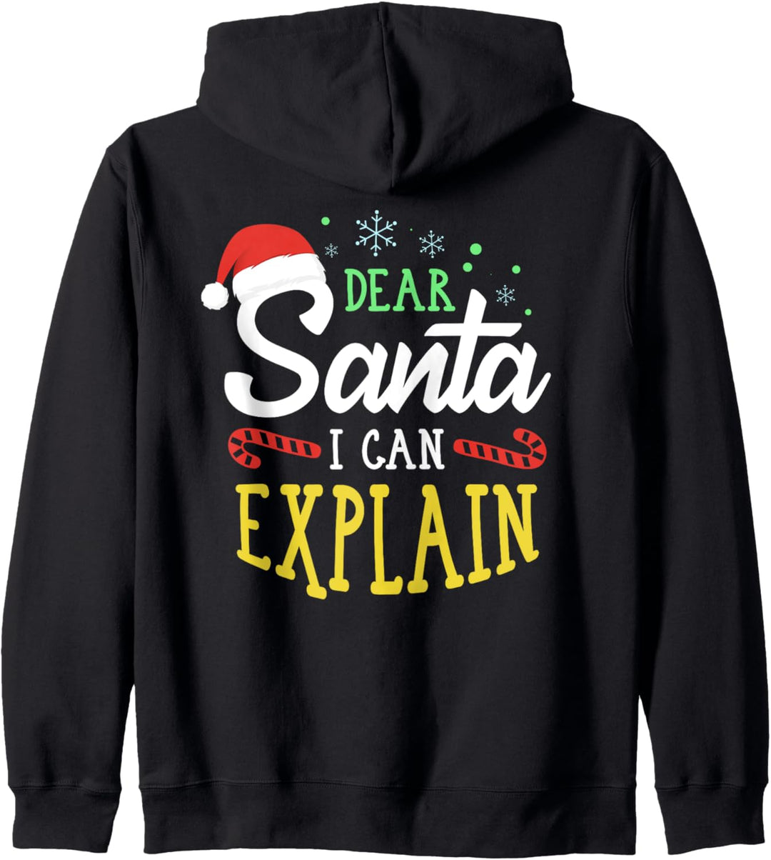 Lieber Weihnachtsmann, ich kann es erklären - Weihnachten Kapuzenjacke