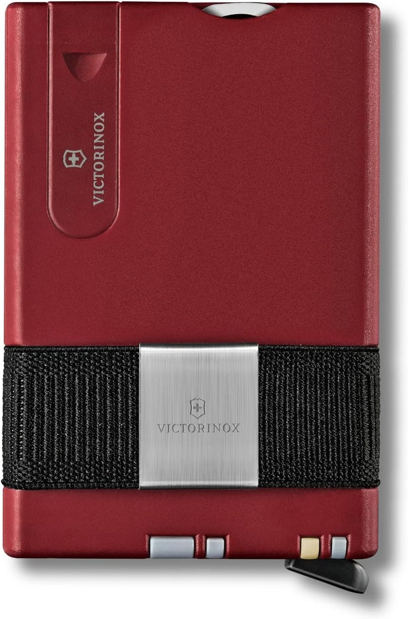 VICTORINOX Smart Card Wallet, 2 in 1 Portemonnaie mit Multitool, 10 Funktionen, Swiss Made, Kartenet