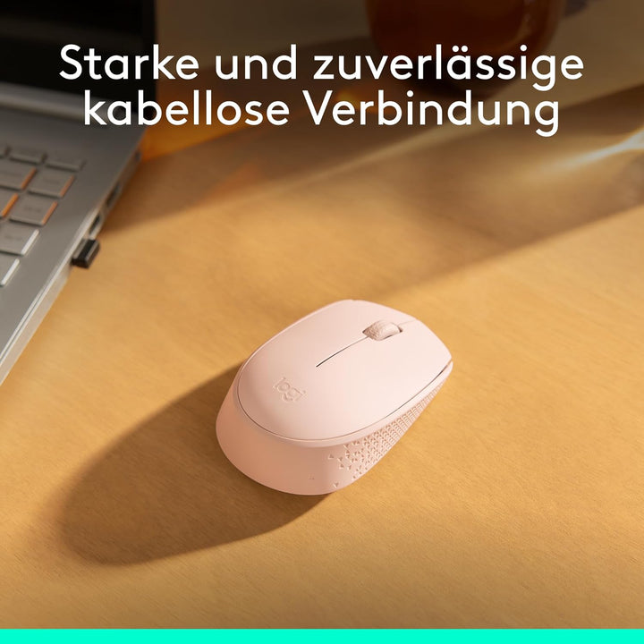 Logitech M171 kabellose Computermaus fürPC, Mac, Laptop, 2.4 GHz mit USB Mini-Empfänger, optische Sp