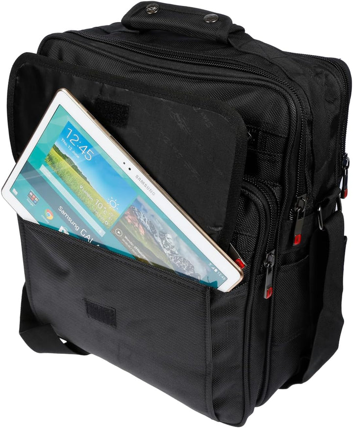 Christian Wippermann Profi Grösse M, L, XXL, Umhängetasche Flugbegleiter Herren Tasche Messenger Arb