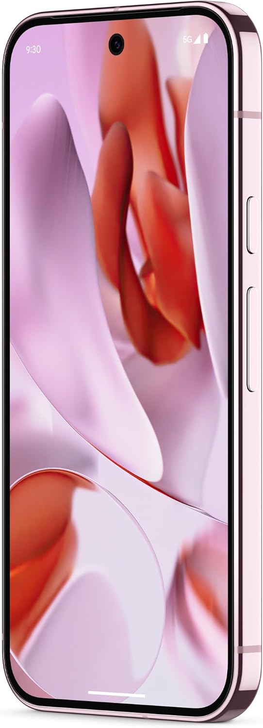 Google Pixel 9 Pro – Android-Smartphone mit Gemini ohne SIM-Lock, Dreifach-Rückkamerasystem, 24 Stun