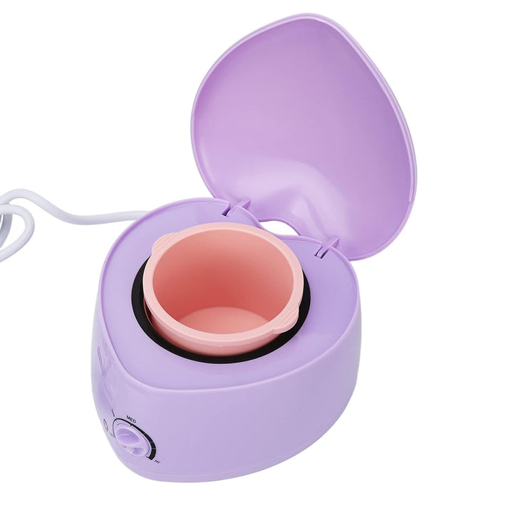 Mini Wachswärmer, Professional elektrischer Wachserhitzer, Haarentfernung Hot Wax Warmers mit Abnehm