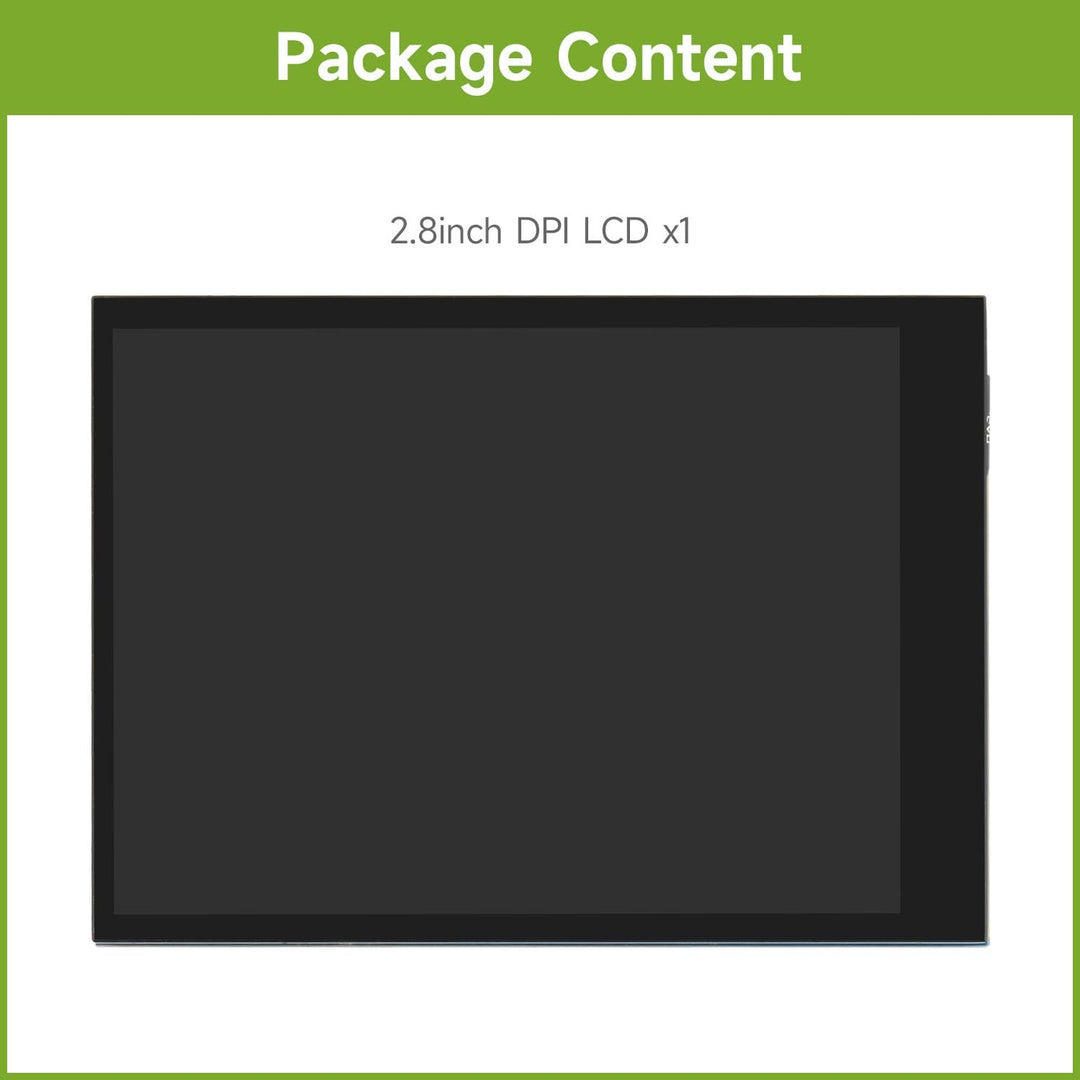 Waveshare 2.8inch Capacitive Touch Screen LCD for Raspberry Pi 480×640 DPI IPS Display Fully Laminat