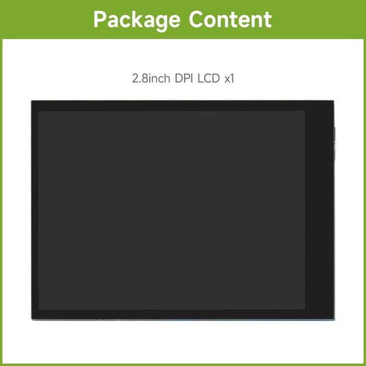 Waveshare 2.8inch Capacitive Touch Screen LCD for Raspberry Pi 480×640 DPI IPS Display Fully Laminat