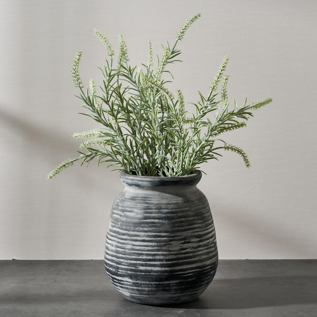 SIDUCAL Keramik Rustikale Bauernhaus Blumenvase, Keramik Dekorative Blumenvase für Wohnkultur Tisch