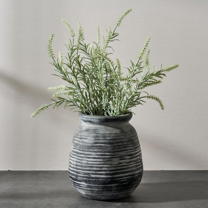 SIDUCAL Keramik Rustikale Bauernhaus Blumenvase, Keramik Dekorative Blumenvase für Wohnkultur Tisch