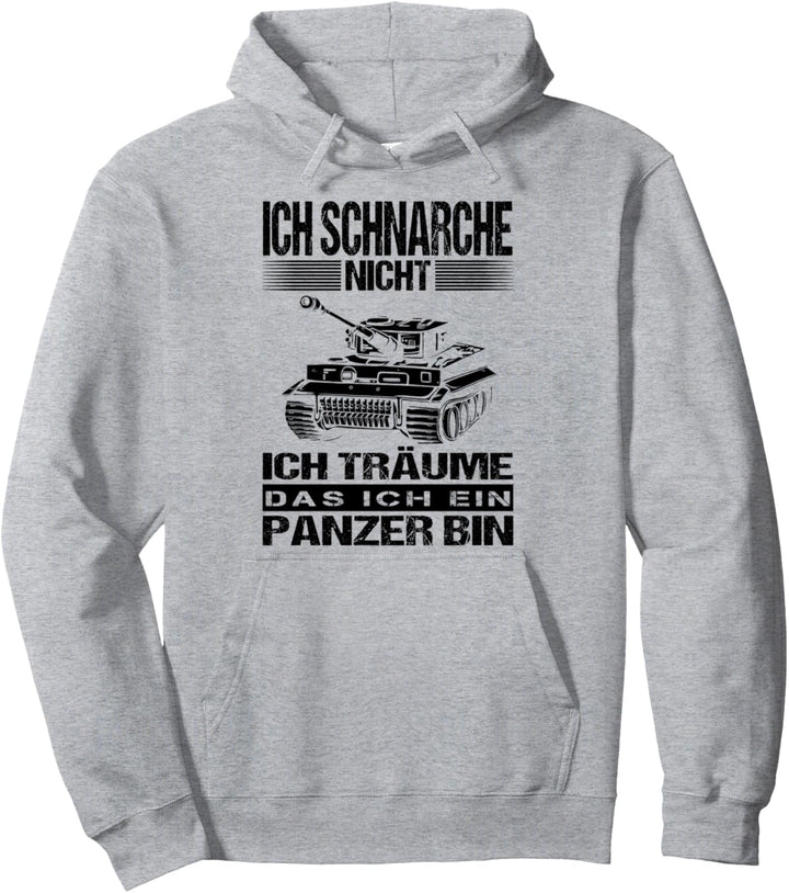 Panzer Sprüche Panzerfahrer Soldat Armee Militär Zeitsoldat Pullover Hoodie