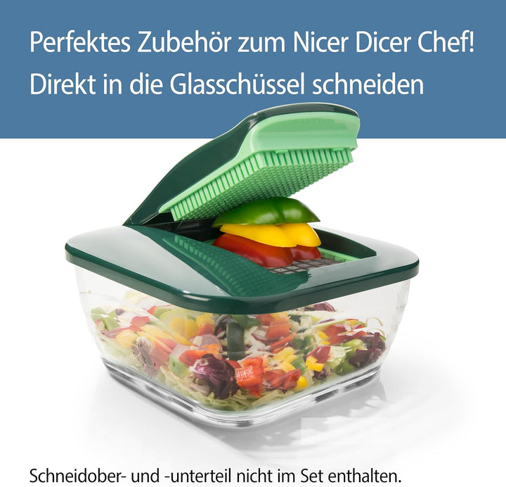Nicer Dicer Chef Küchenzubehör-Set, die leistungsfähigste Version des Nicer Dicer – bekannt aus dem