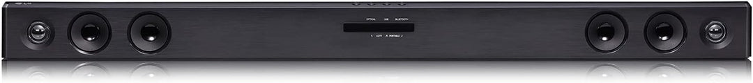 LG SQC2 2.1 Soundbar (300W) mit kabellosem Subwoofer für TVs ab 43 Zoll (Adaptive Sound Control, Blu
