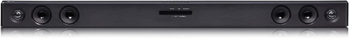 LG SQC2 2.1 Soundbar (300W) mit kabellosem Subwoofer für TVs ab 43 Zoll (Adaptive Sound Control, Blu