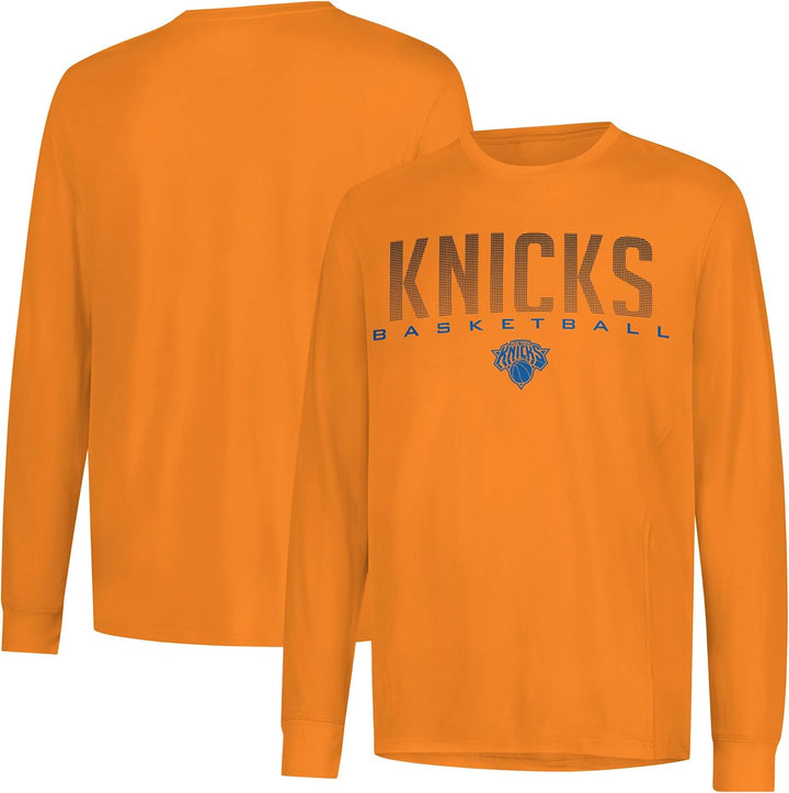 Ultra Game Men's T-Shirt Athletic Quick Dry Long Sleeve Tee Shirt NBA Men's Performance Poly Long Sl
