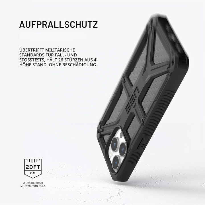 URBAN ARMOR GEAR Monarch Schutzhülle kompatibel mit Apple iPhone 15 Pro Max Hülle [Wireless Charging