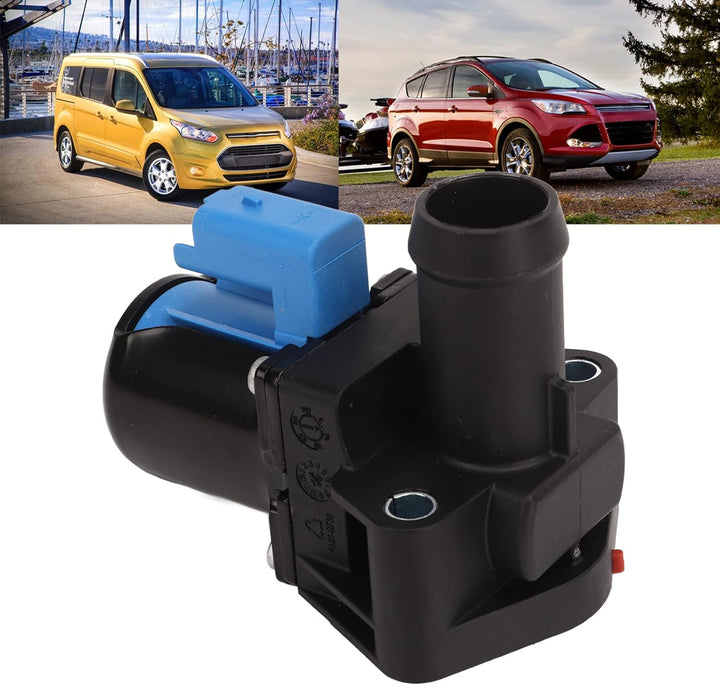 Heizkörperregelventil, Motor Kühler Bypass-Ventil Montage Kompatibel mit Ford Escape Fiesta Fusion T
