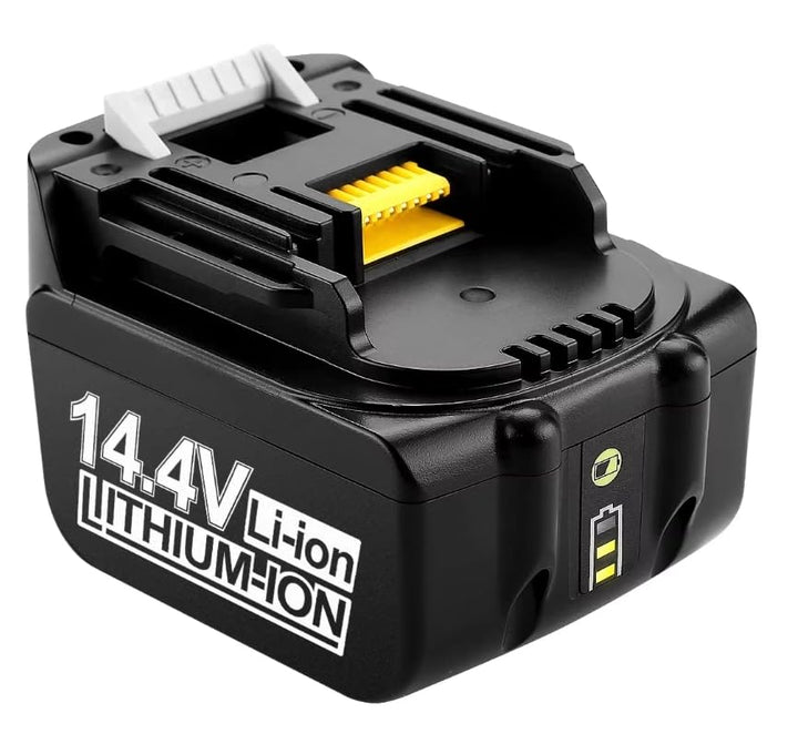 14.4V 5000mAh Werkzeug akku Li-Ion ersetzen für makita BL1450 BL1430 BL1430B BL1415 BL1440 BL1450 19