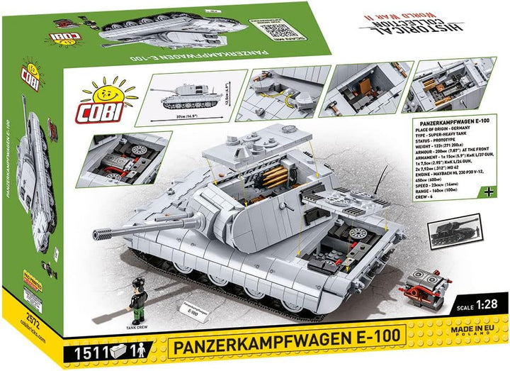 COBI Klocki Panzerkampfwagen E-100