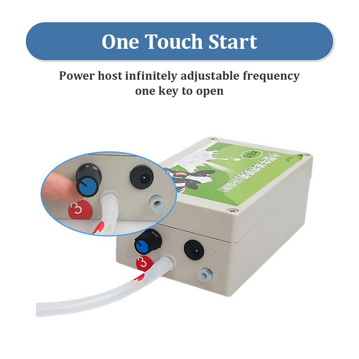 hzexun 10L Kuhnmelkmaschine, wiederaufladbarer Host, Regulierung der Pulsationsgeschwindigkeit, auto