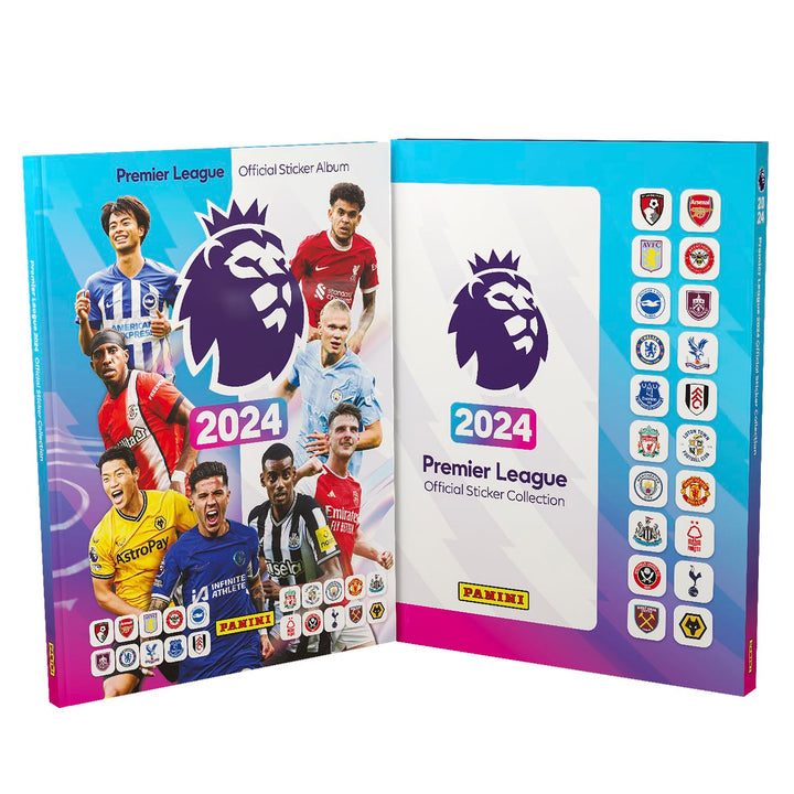 Premier League 2023/24 Sticker-Kollektion, fester Einband Hardback Binder, Hardback Binder