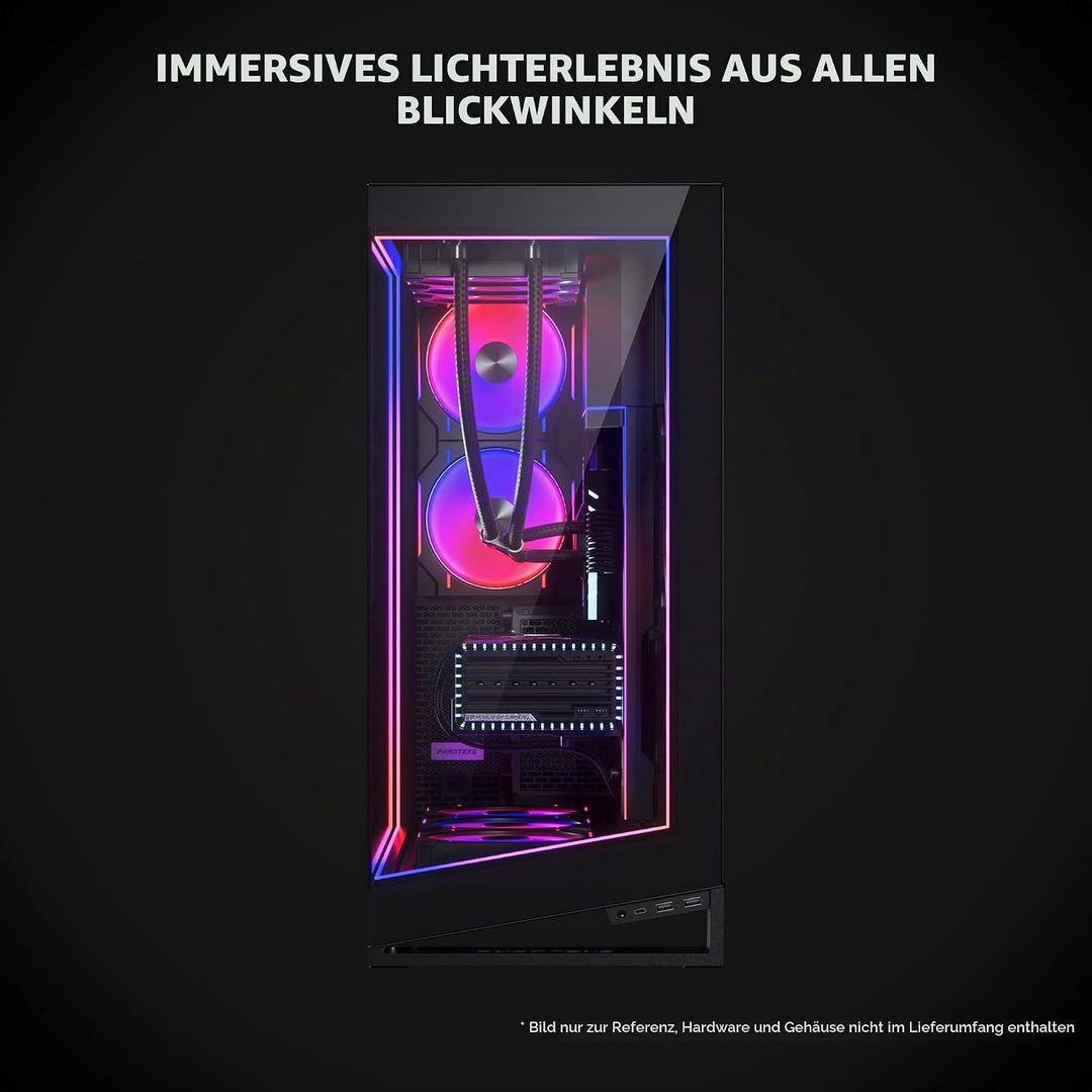 Phanteks Nv9 Mini Tower Striscia Led (phanteks Nv9 Premium Drgb Kit + PoweR-Hub - Black)