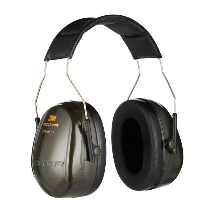 3M Peltor Optime II Komfort-Kapselgehörschutz H520A, 1 pro Packung (94 – 105 dB), H520AC1, Schwarz