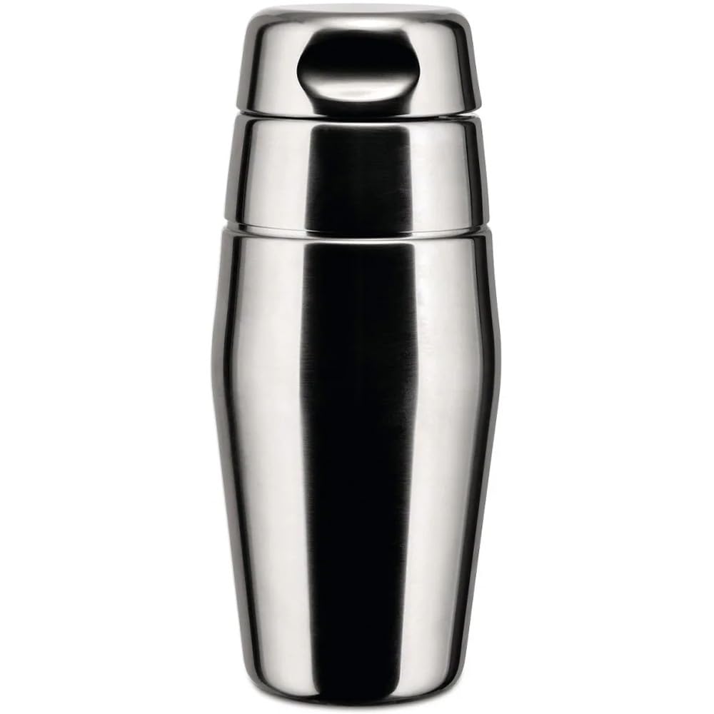 Alessi Shaker, Edelstahl, Silber, 8.7 x 10 x 51 cm, 8.7 x 10 x 51 cm