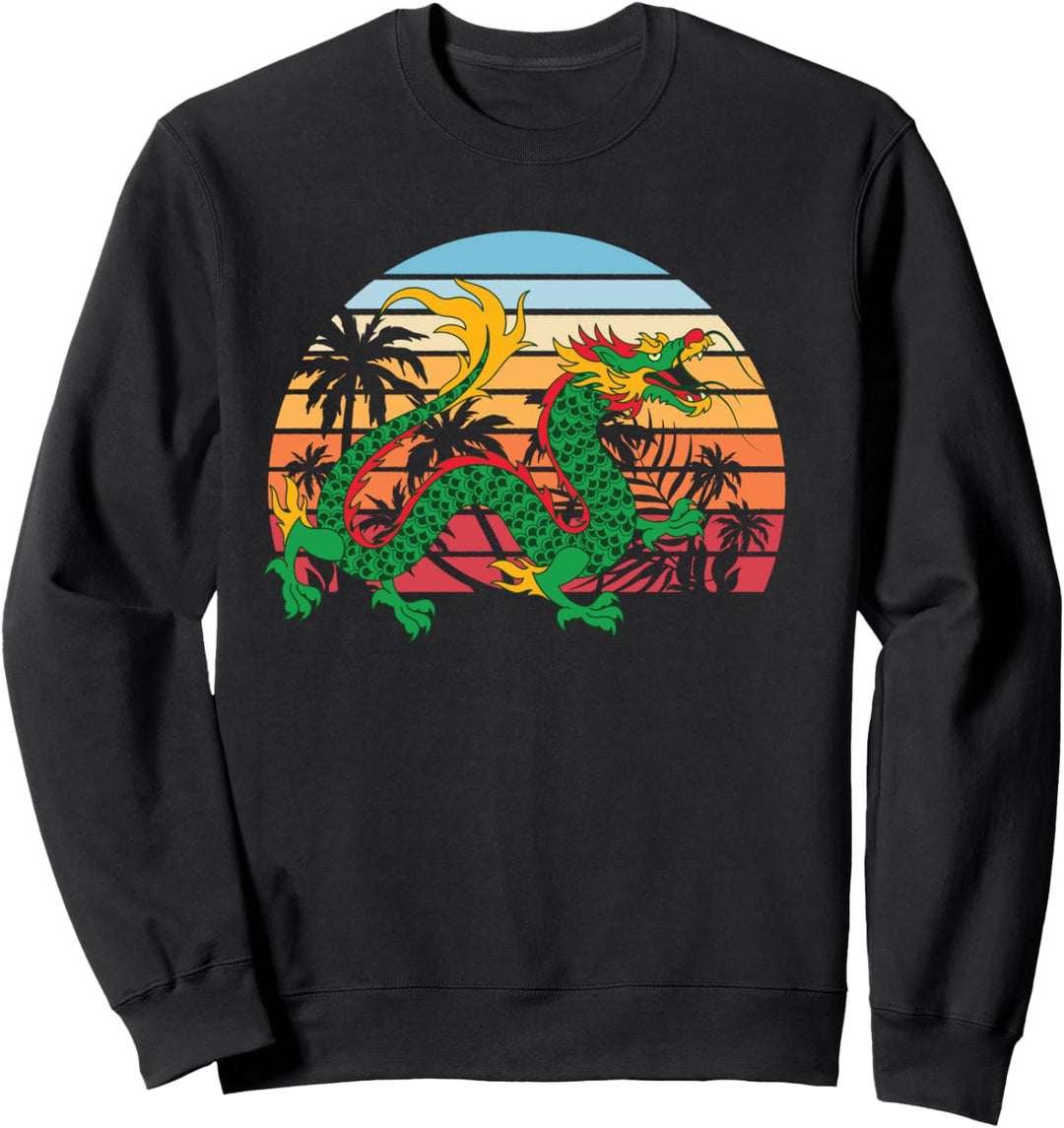Chinesisches Fabelwesen Fantasy Kreatur Chinesischer Drache Sweatshirt