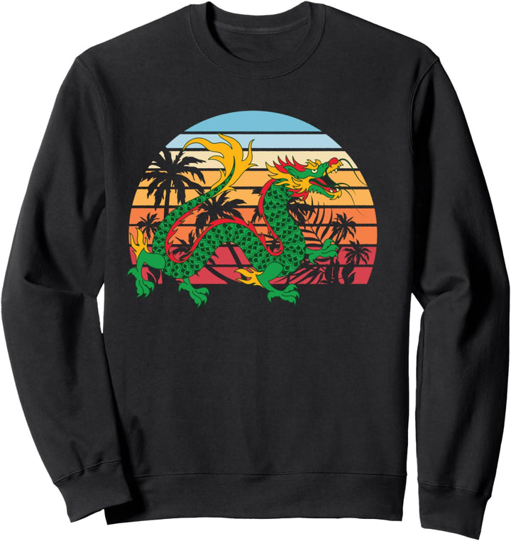Chinesisches Fabelwesen Fantasy Kreatur Chinesischer Drache Sweatshirt