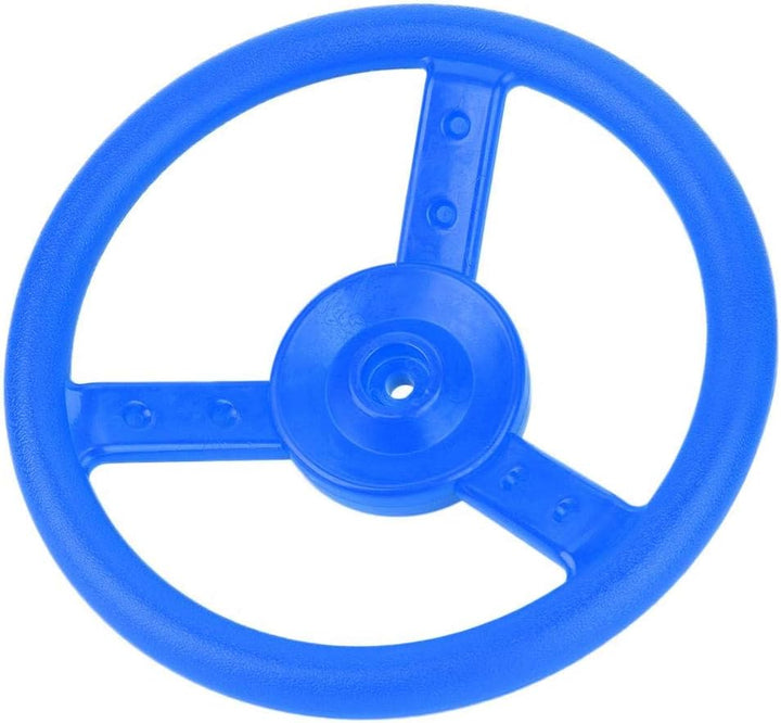 VGEBY1 Swingset Lenkrad, Kunststoff Outdoor Kids Lenkrad Befestigung Spielplatz Schaukel Set(Blau),