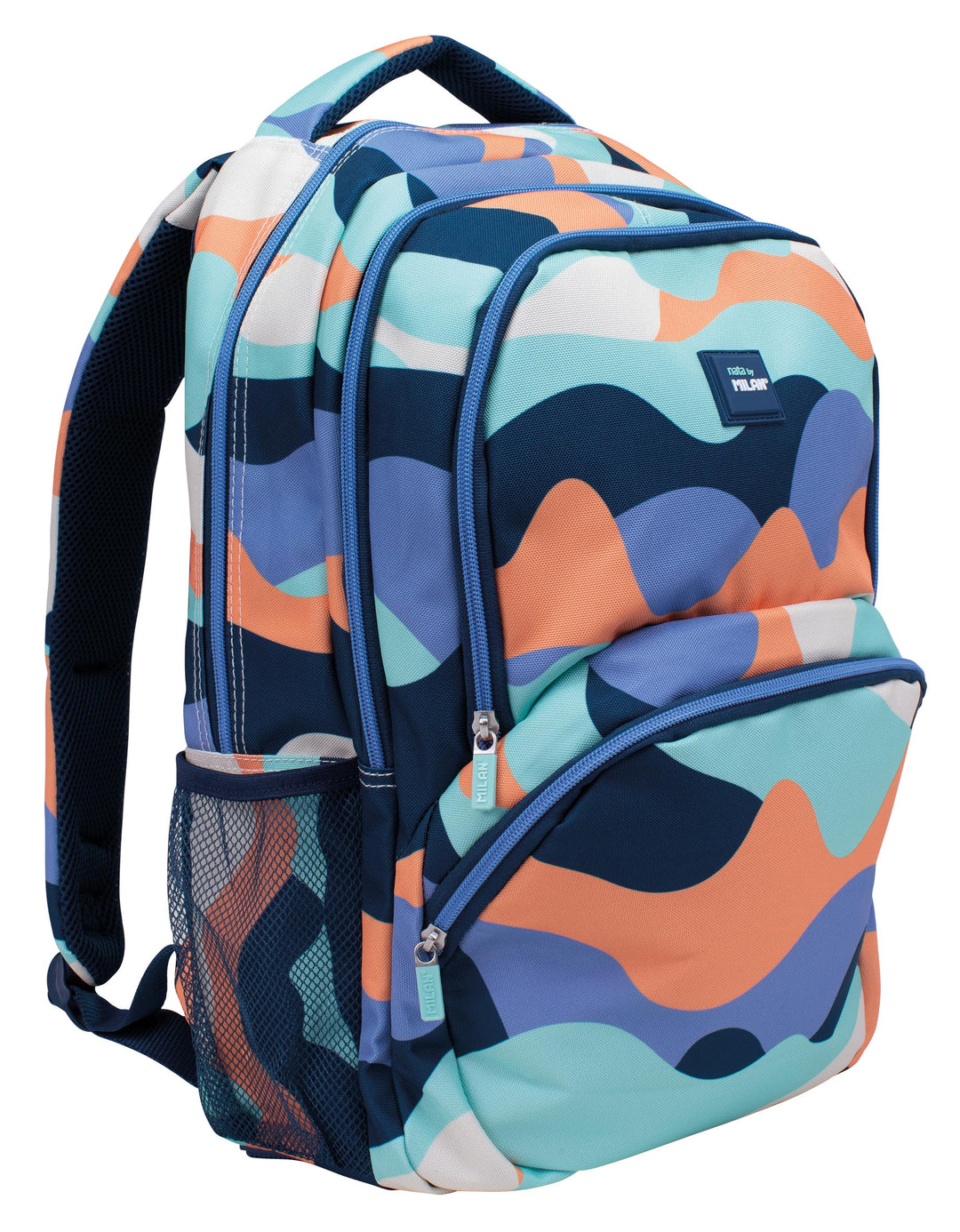 MILAN Unisex Kinder The Fun Blau Rucksack, bunt, L