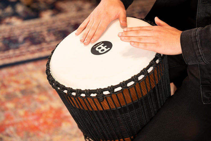 Meinl Percussion ADJ3-L+BAG Djembe, Earth Rhythm Series (Large), 30,48 cm (12 Zoll) Durchmesser, ink