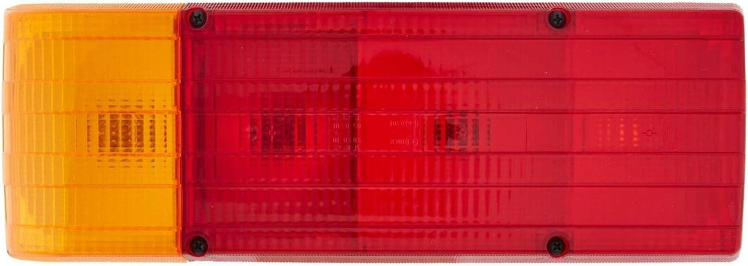 HELLA Rückleuchte - Glühlampe - 12V - Einbau/geschraubt - nicht SAE/ECE - Lichtscheibenfarbe: rot/ge