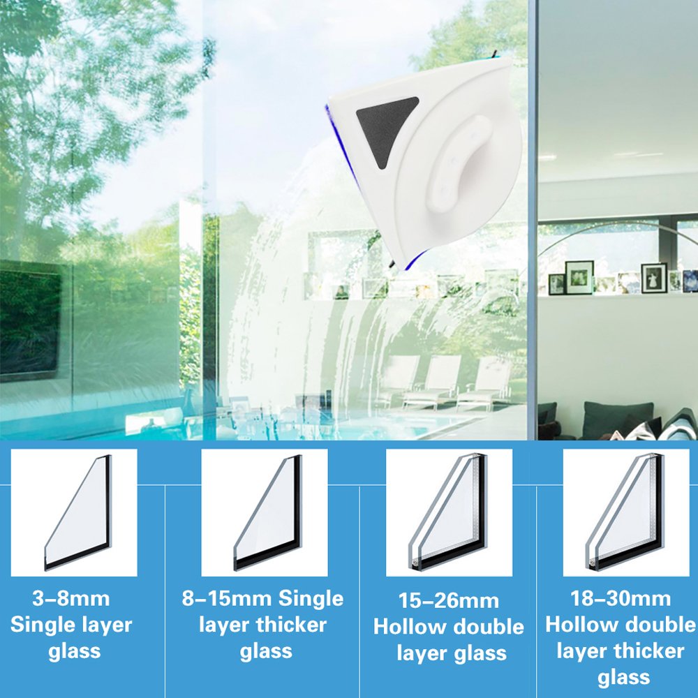 Baffect Startseite Double Side Magnetic Window Cleaner Beide Seiten-Glaswischer Werkzeuge Oberfläche